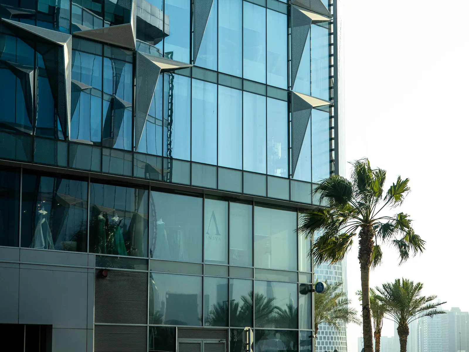 Visuel d'ambiance — Façade contemporaine à Dubai Design District