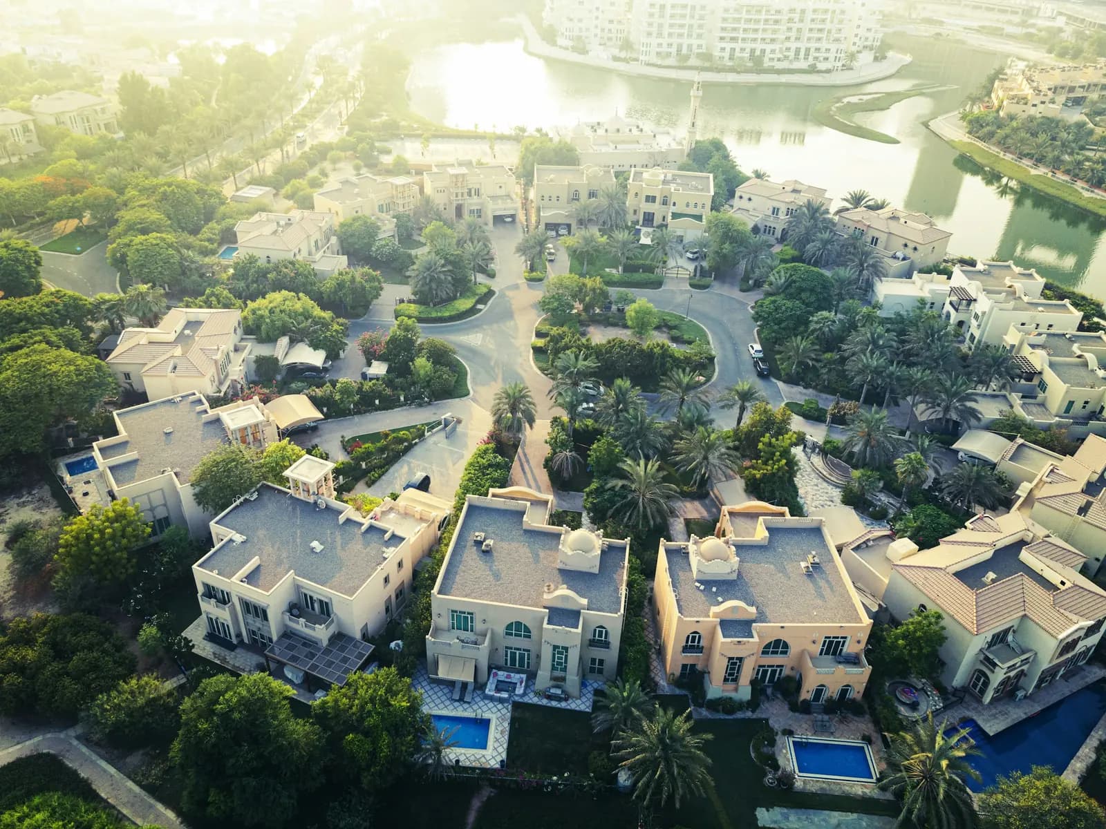 Visuel d'ambiance — Communauté de villas à Dubaï